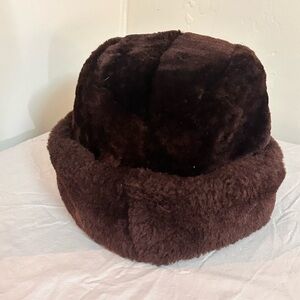 1960’s Fur Cavanagh Hats New York Vintage Pillbox Hat – Quilted Satin (LARGE)